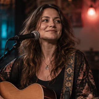 Fictional solo acoustic performer placeholder
